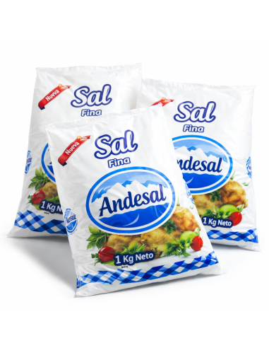 Sal Fina Andesal – Bolsa 1 Kg