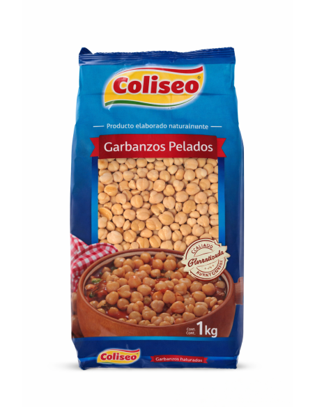 Garbanzos Pelados Coliseo – 1 Kg