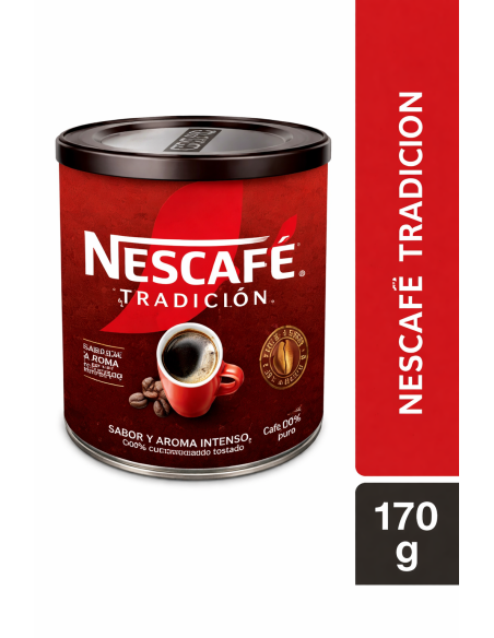 Café Instantáneo Nescafé Tradición – 170 g