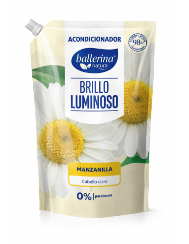Ballerina Acondicionador Brillo Luminoso Manzanilla 750 ml