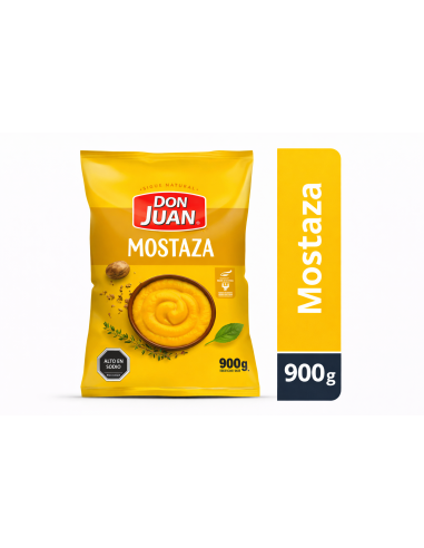 Don Juan Mostaza Sabor Intenso 900 g