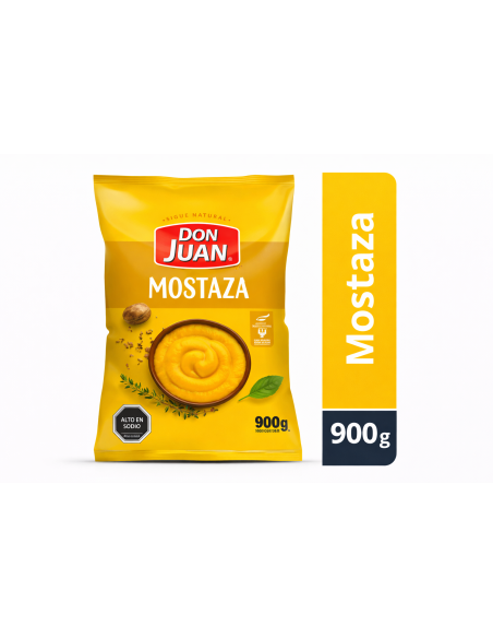 Don Juan Mostaza Sabor Intenso 900 g