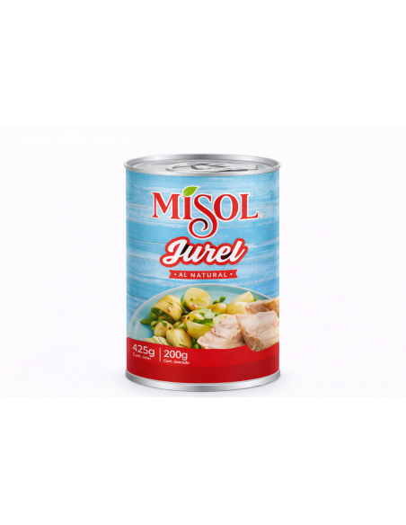 Misol Jurel al Nutrición y Sabor Natural 425 g