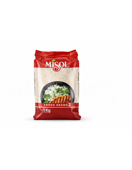 Arroz Blanco Misol Grado 2 – Bolsa 1 Kg